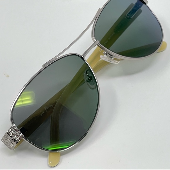 Vera Bradley aviator Blair eyeglasses replacement frame Camellia size 56[]15 135 - Picture 11 of 11